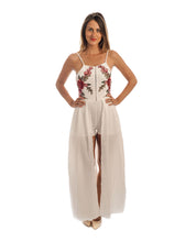 Rent a dress | Asymmetric embroidered dress | Hirestreetuk.com