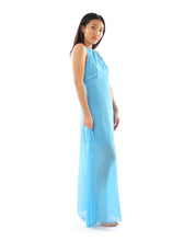 Rent dress | Blue maxi evening dress | Hirestreetuk.com