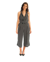Rental dress | Monochrome polka dot jumpsuit | Hirestreetuk.com